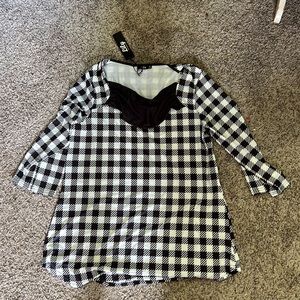 Buffalo Plaid Top